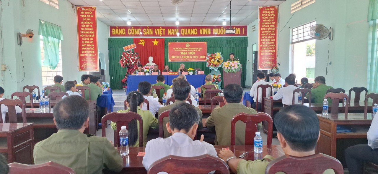 Đại hội thành lập Hội cựu công an nhân dân xã An Hiệp, nhiệm kỳ 2026-2031 “dấu mốc mới của lực lượng công an  hưu trí xã An Hiệp"
