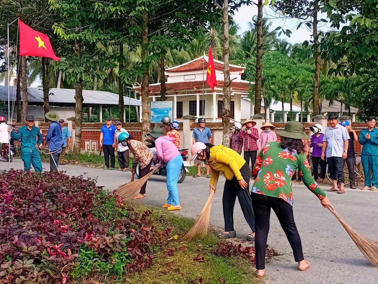 An Hiệp khí thế "Ngày chủ nhật Nông thôn mới"