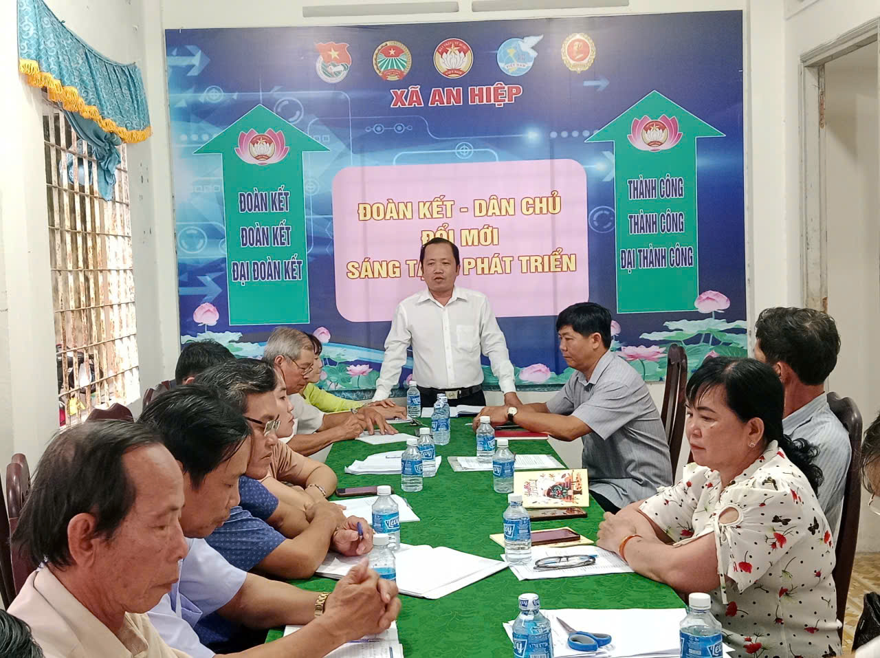 Hội Nông dân xã An Hiệp thực hiện quy trình công tác cán bộ