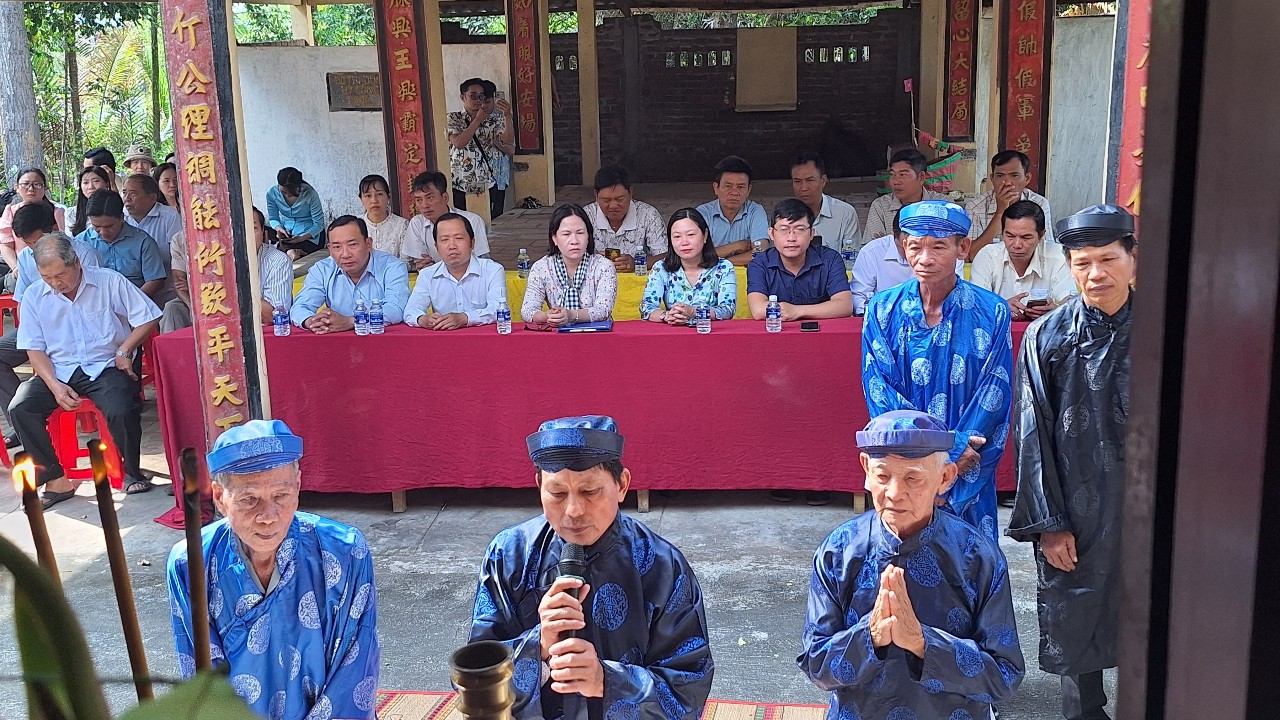 TỔ CHỨC LỄ GIỔ TỔ HÙNG VƯƠNG TẠI ĐÌNH AN HIỆP VÀ ĐÌNH AN NGÃI TÂY