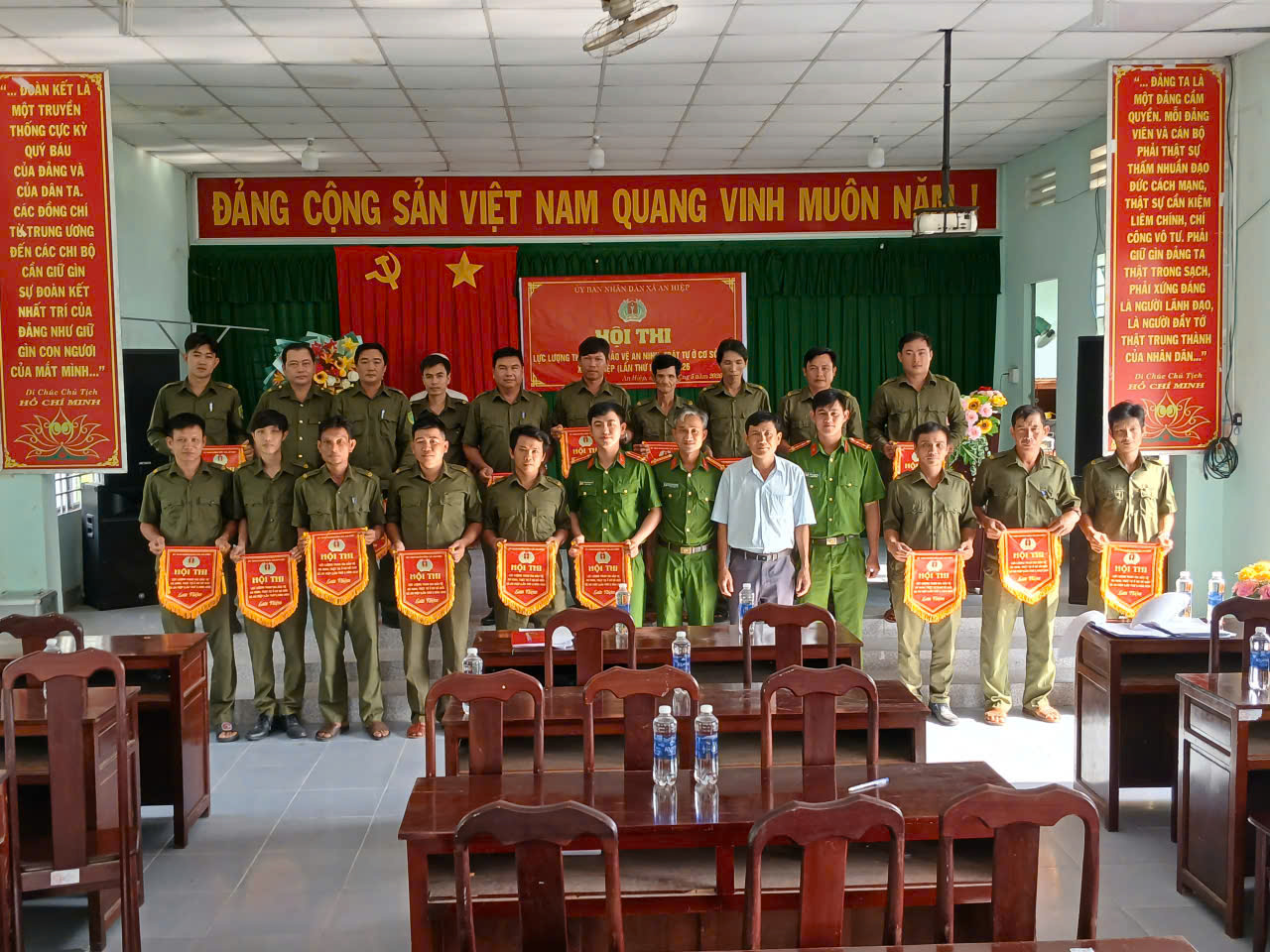 XÃ AN HIỆP TỔ CHỨC HỘI THI LỰC LƯỢNG THAM GIA BẢO VỆ AN NINH TRẬT TỰ Ở CƠ SỞ GIỎI LẦN THỨ NHẤT NĂM 2026