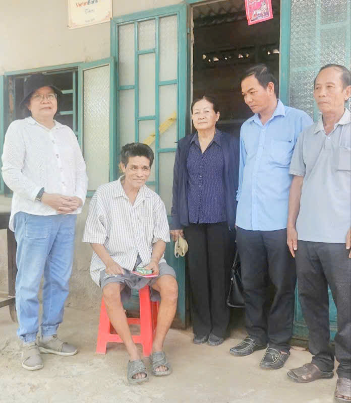 Chung tay chăm lo hộ nghèo, hộ bệnh tật tại xã An Hiệp
