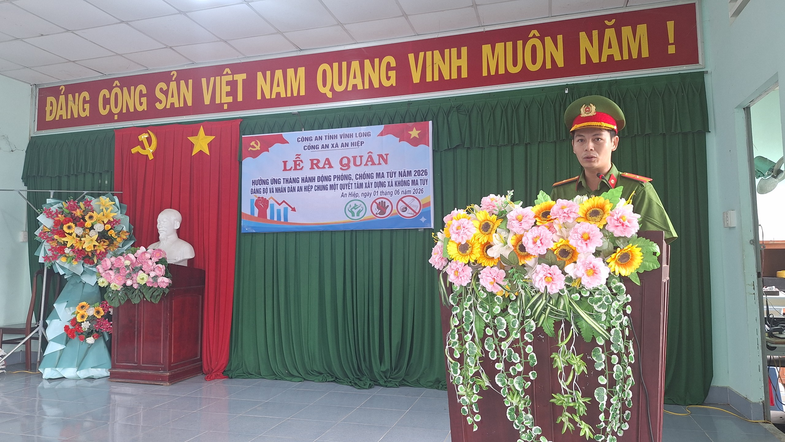 Lễ ra quân hưởng ứng tháng hành động phòng, chống ma tuý 2026